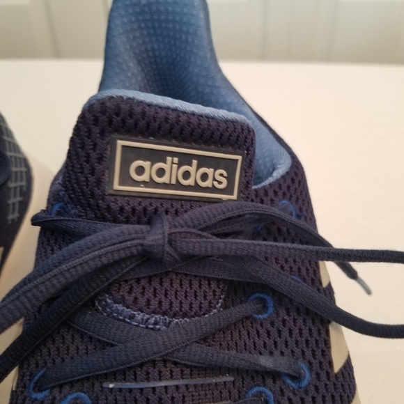 Adidas Mens Running Sneakers Shoes Blue SIZE 10.5 - Picture 4 of 7